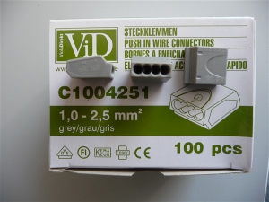 C1004251, VID VEZETÉKÖSSZEKÖTŐ 1,0 - 2,5mm²