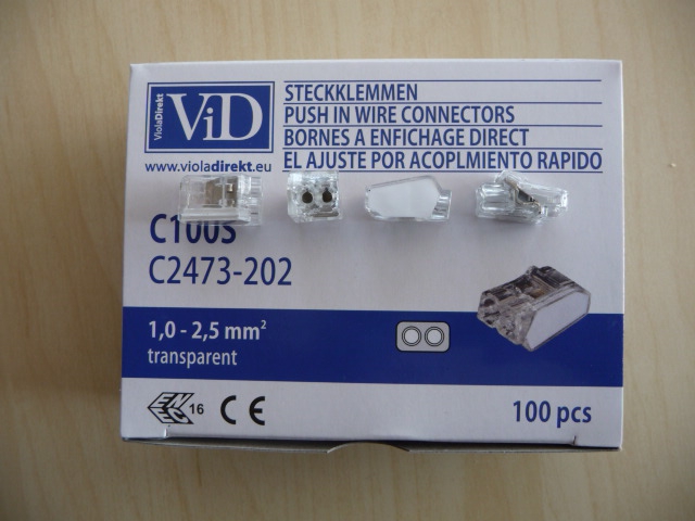 C2473-202, VID VEZETÉKÖSSZEKÖTŐ 1,0 - 2,5mm²