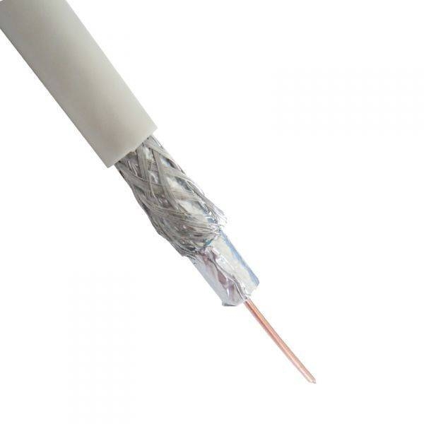 KOAX RG-6U CA*3 RÉZ FEHÉR 305 m-es