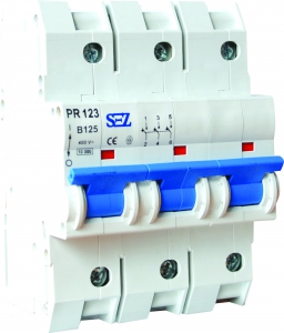 PR 123 C 80A, SEZ kismegszakító 3P C 80A