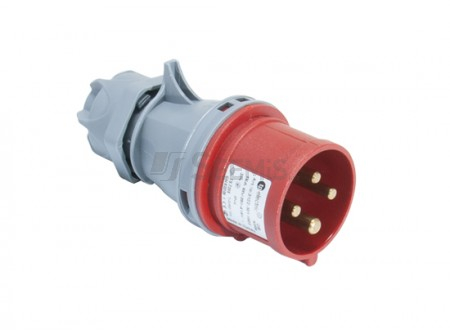 TP3243, 4x32A ipari lengő dugvilla, IP44