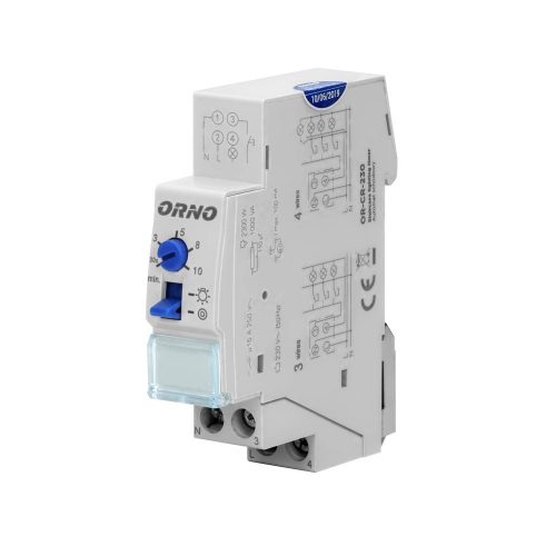 Lépcsőházi automata, 2300W, 30mp- 10p, IP20, 230V/AC